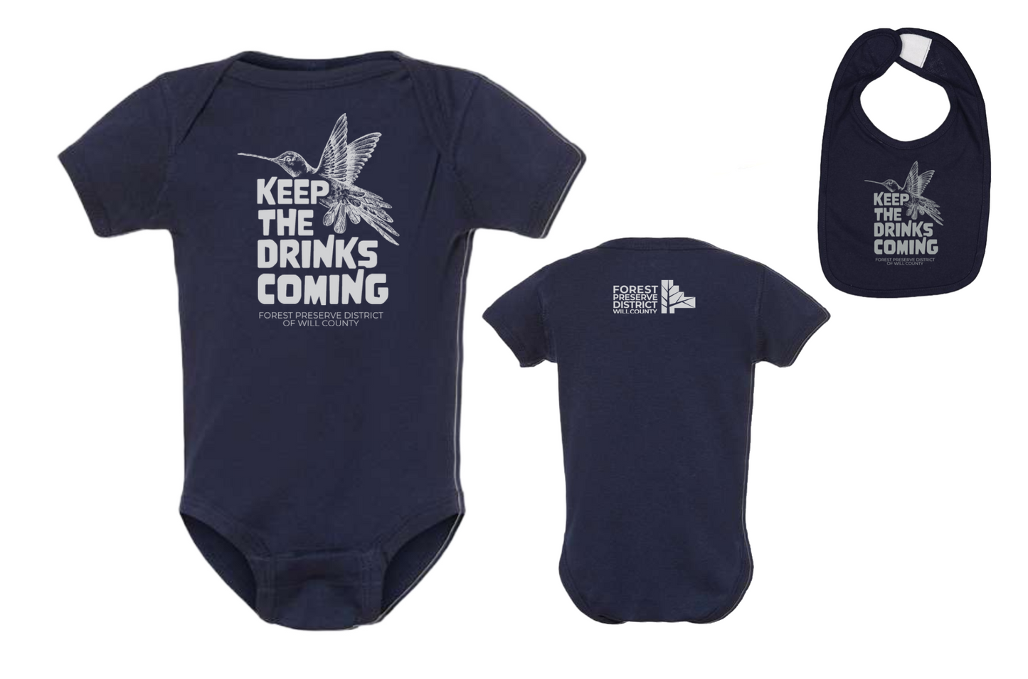 Keep the drinks coming onesie