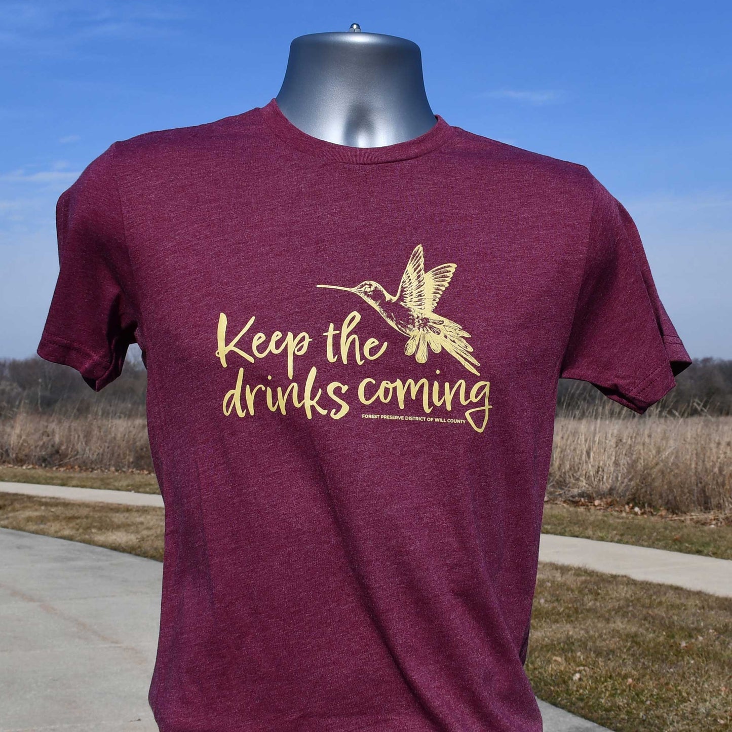 Keep the drinks coming T-shirt (unisex)