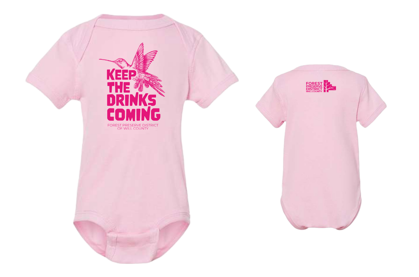 Keep the drinks coming onesie