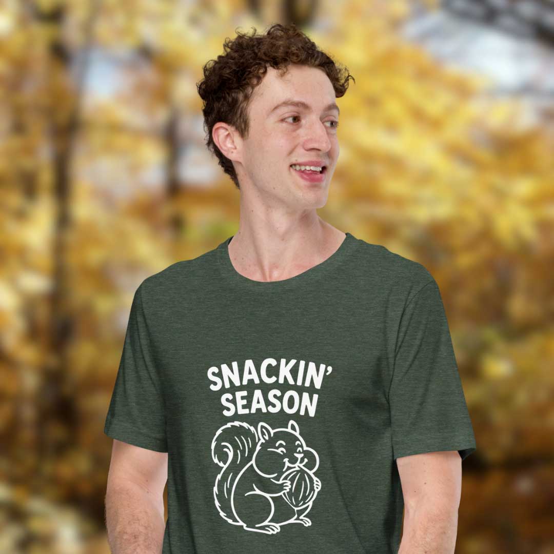 Snackin' season T-shirt (unisex)