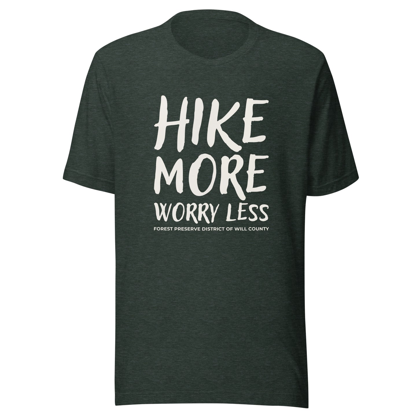 Hike more, worry less T-shirt (unisex)