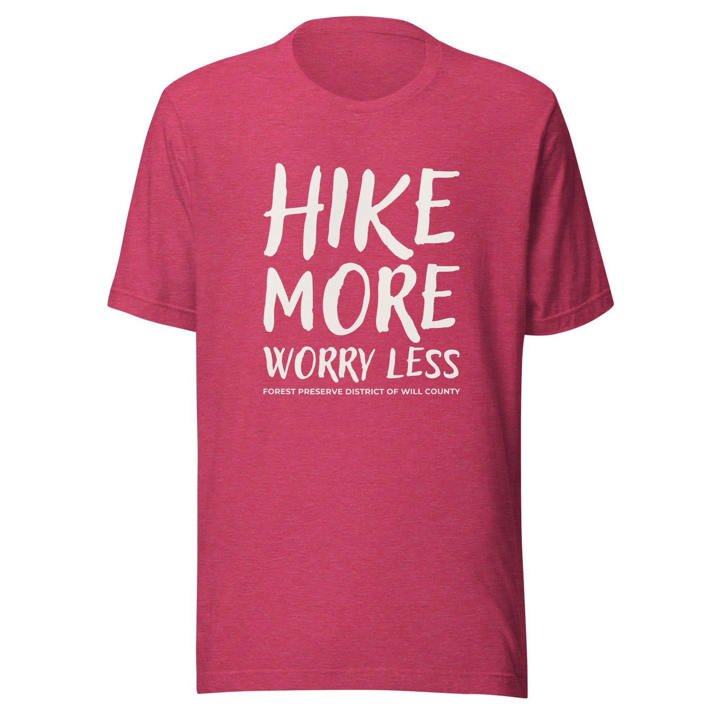 Hike more, worry less T-shirt (unisex)