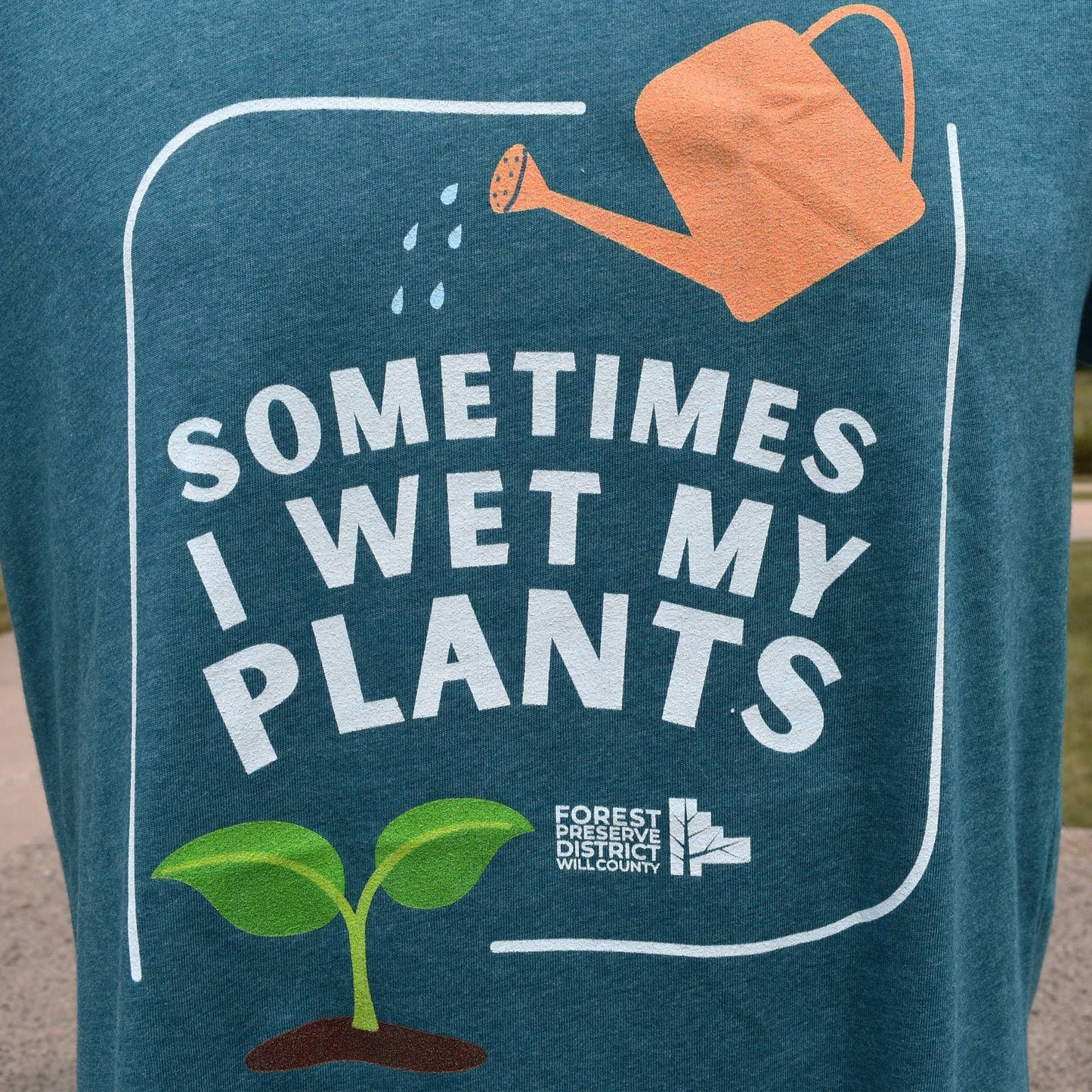 Sometimes I Wet My Plants T-shirt (unisex)