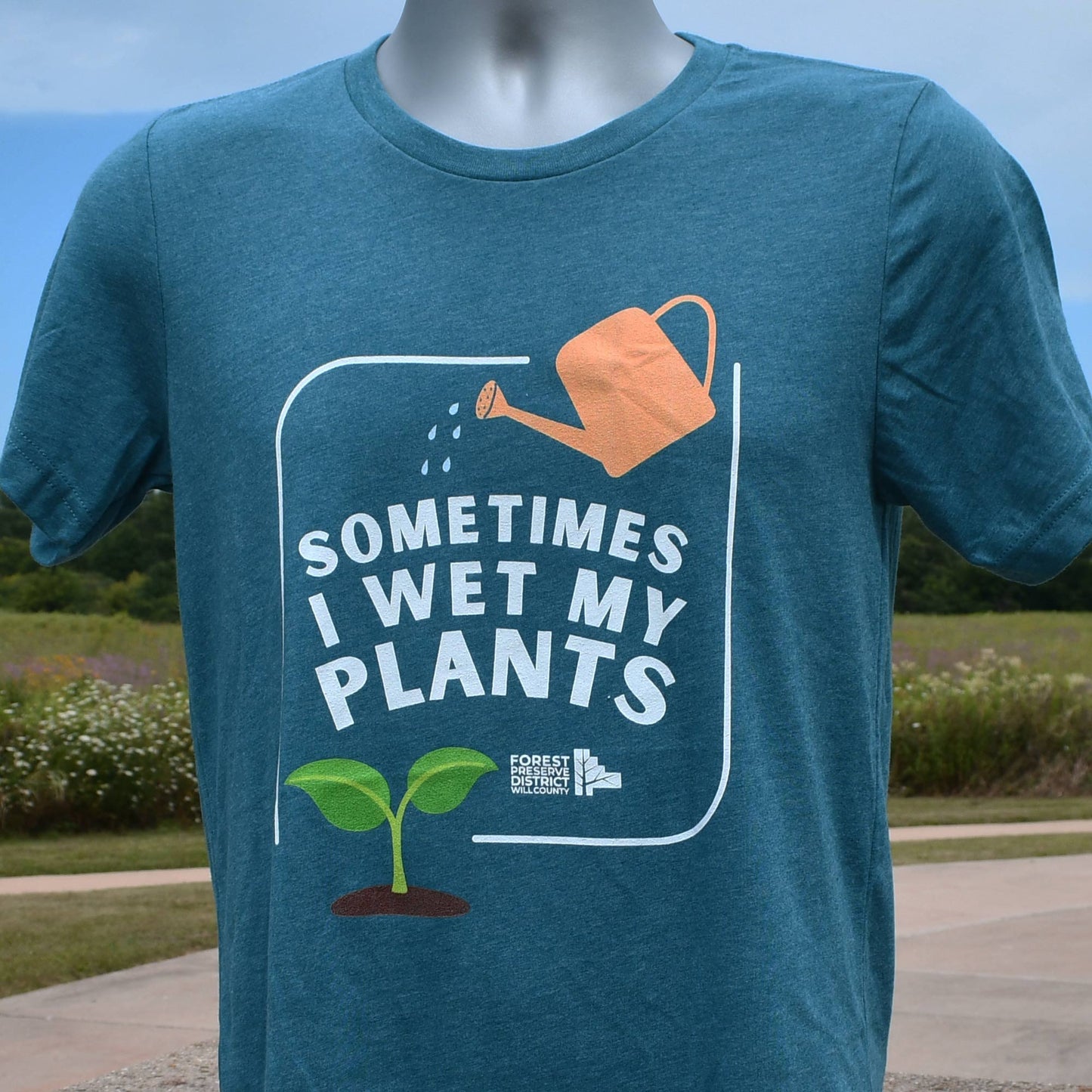 Sometimes I Wet My Plants T-shirt (unisex)