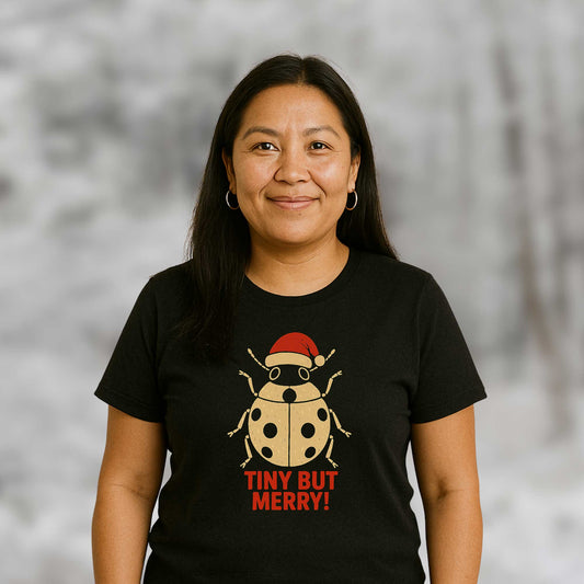 Tiny but merry holiday T-shirts