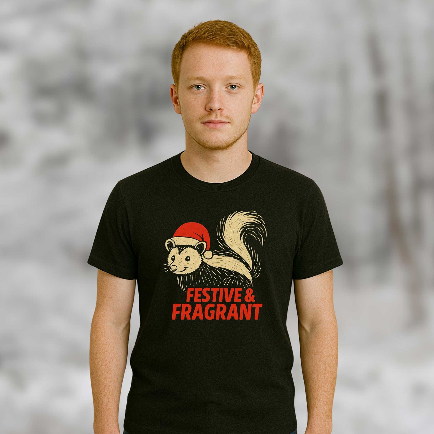 Fragrant and festive holiday T-shirts