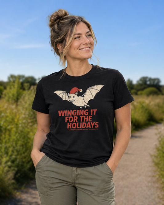 Winging it for the holidays T-shrts