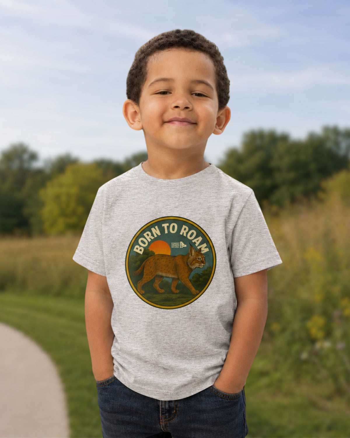 Born to roam T-shirt (toddler)