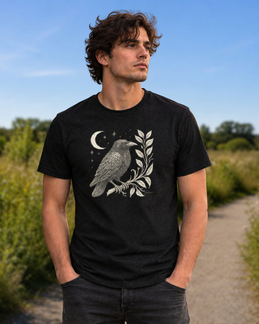 Night of the crow T-shirt (unisex)