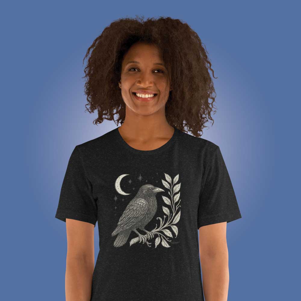 Night of the crow T-shirt (unisex)