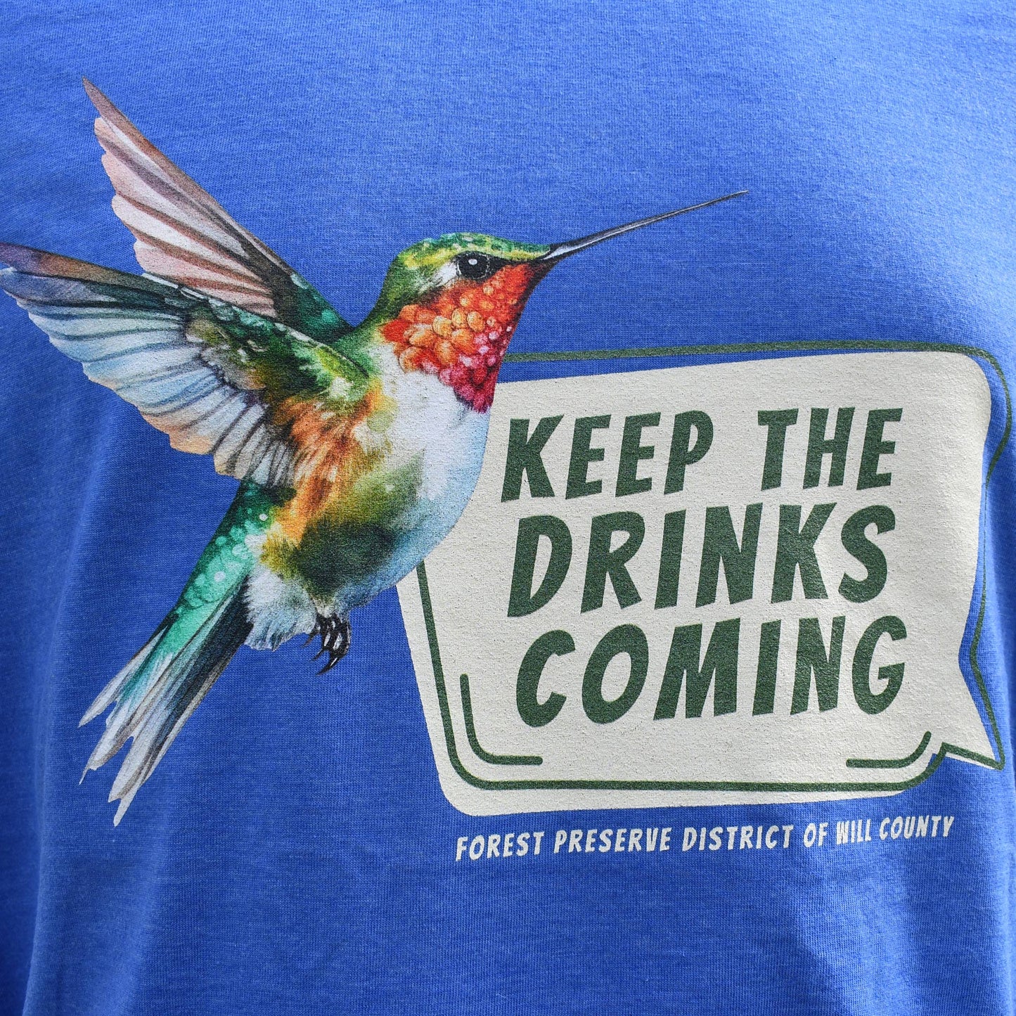 Keep the drinks coming T-shirt (unisex)