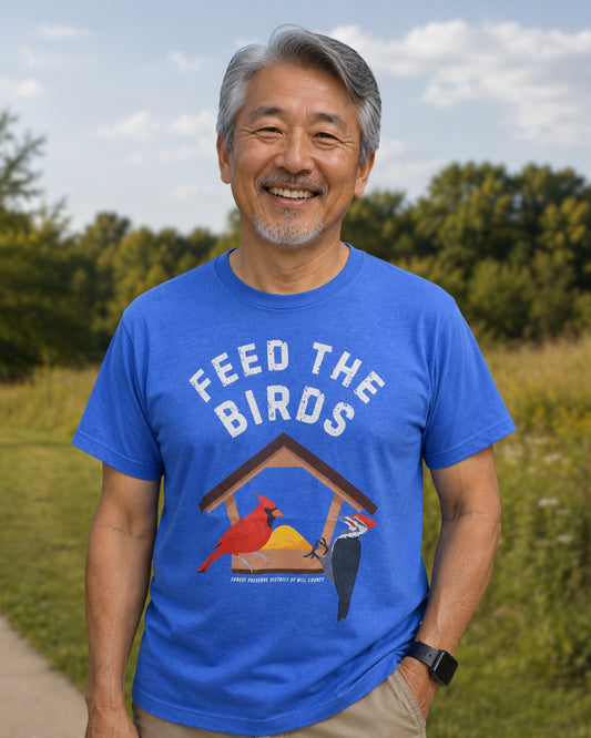 Feed the birds T-shirt (unisex)