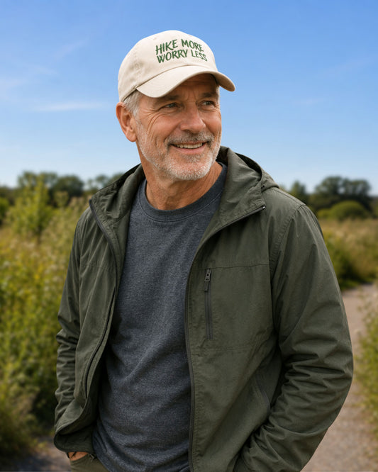 Hike more, worry less hat