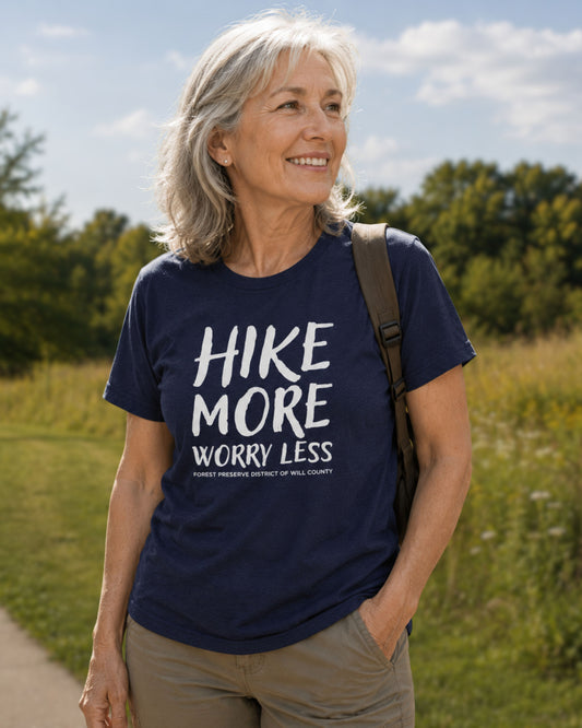 Hike more, worry less T-shirt (unisex)