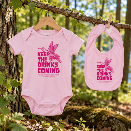 Keep the drinks coming onesie