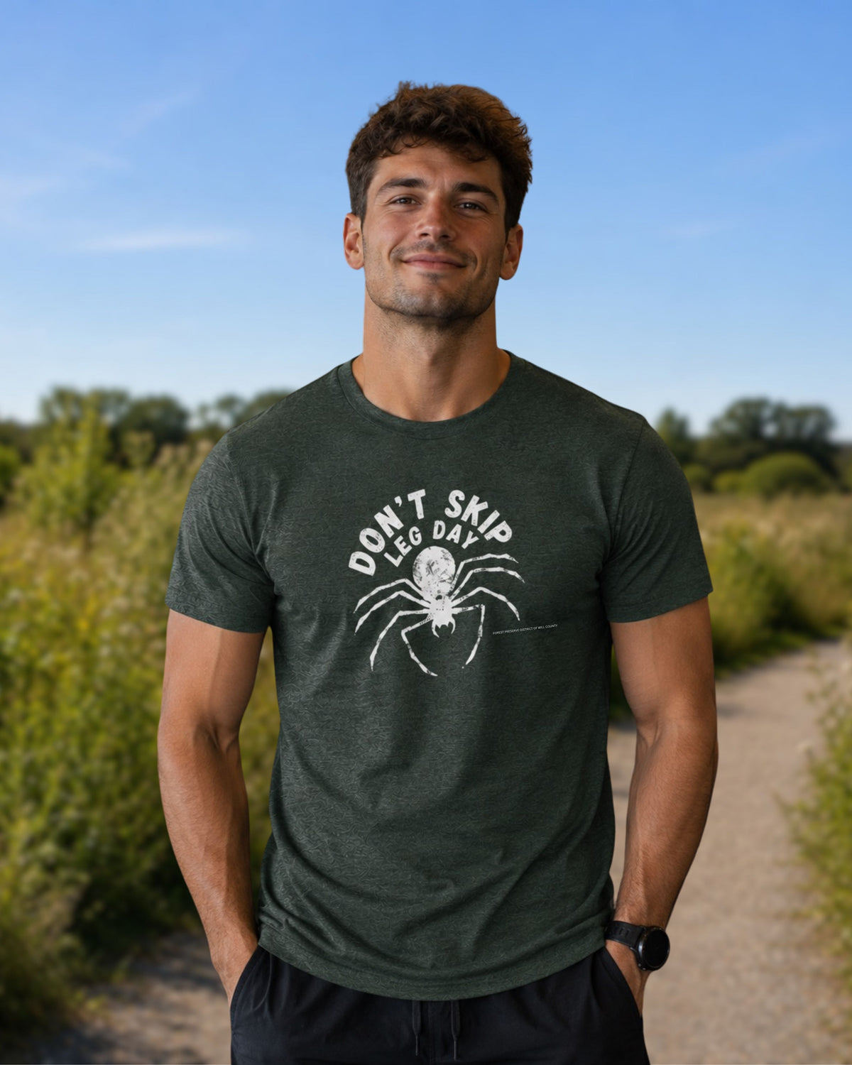 Don't skip leg day T-shirt (unisex)