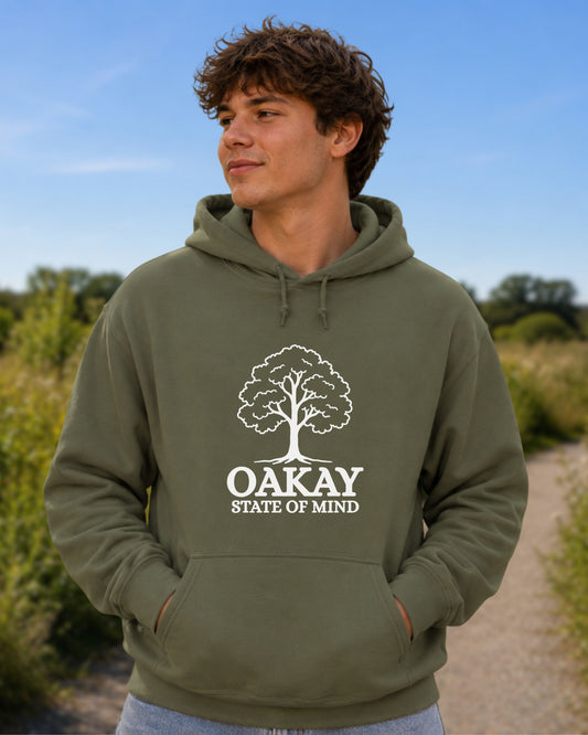 Oakay state of mind hoodie (unisex)