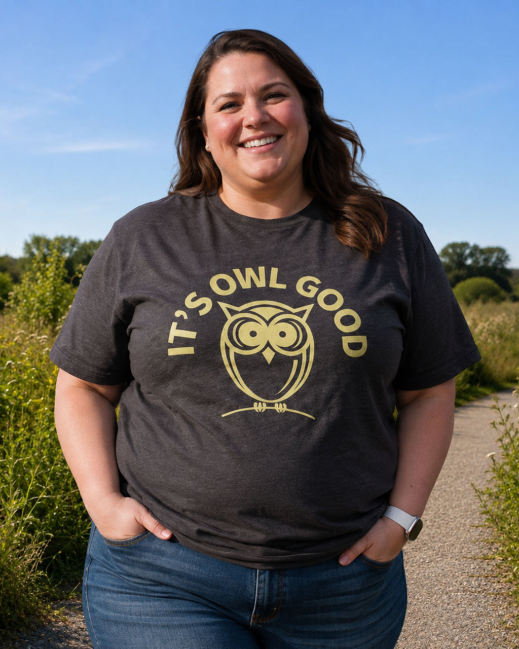 It's owl good T-shirt (unisex or women's cut)
