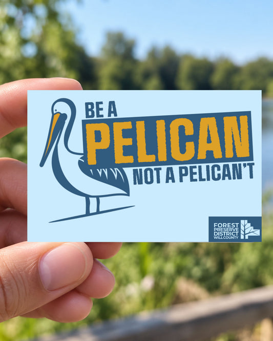 Be a pelican, not a pelican't magnet