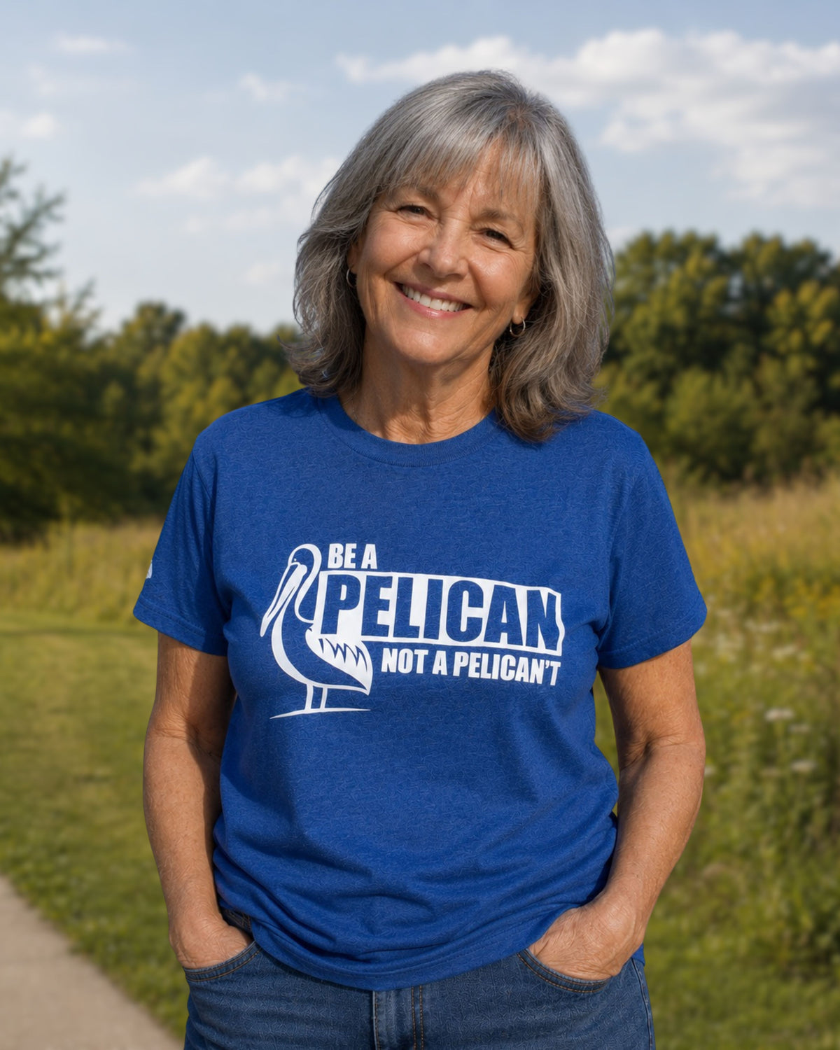 Be a pelican, not a pelican't T-shirt (unisex)