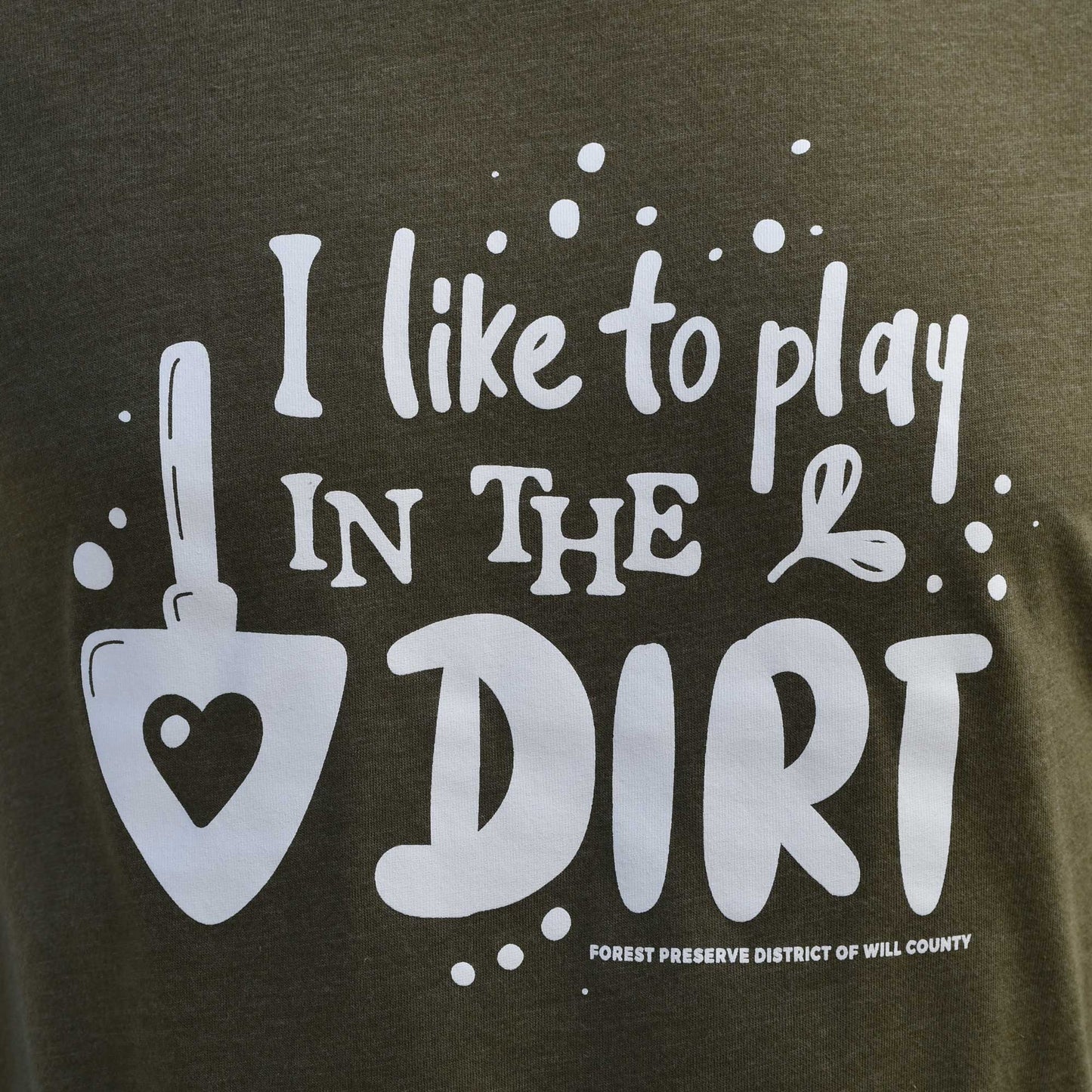 I play in the dirt T-shirt (unisex)