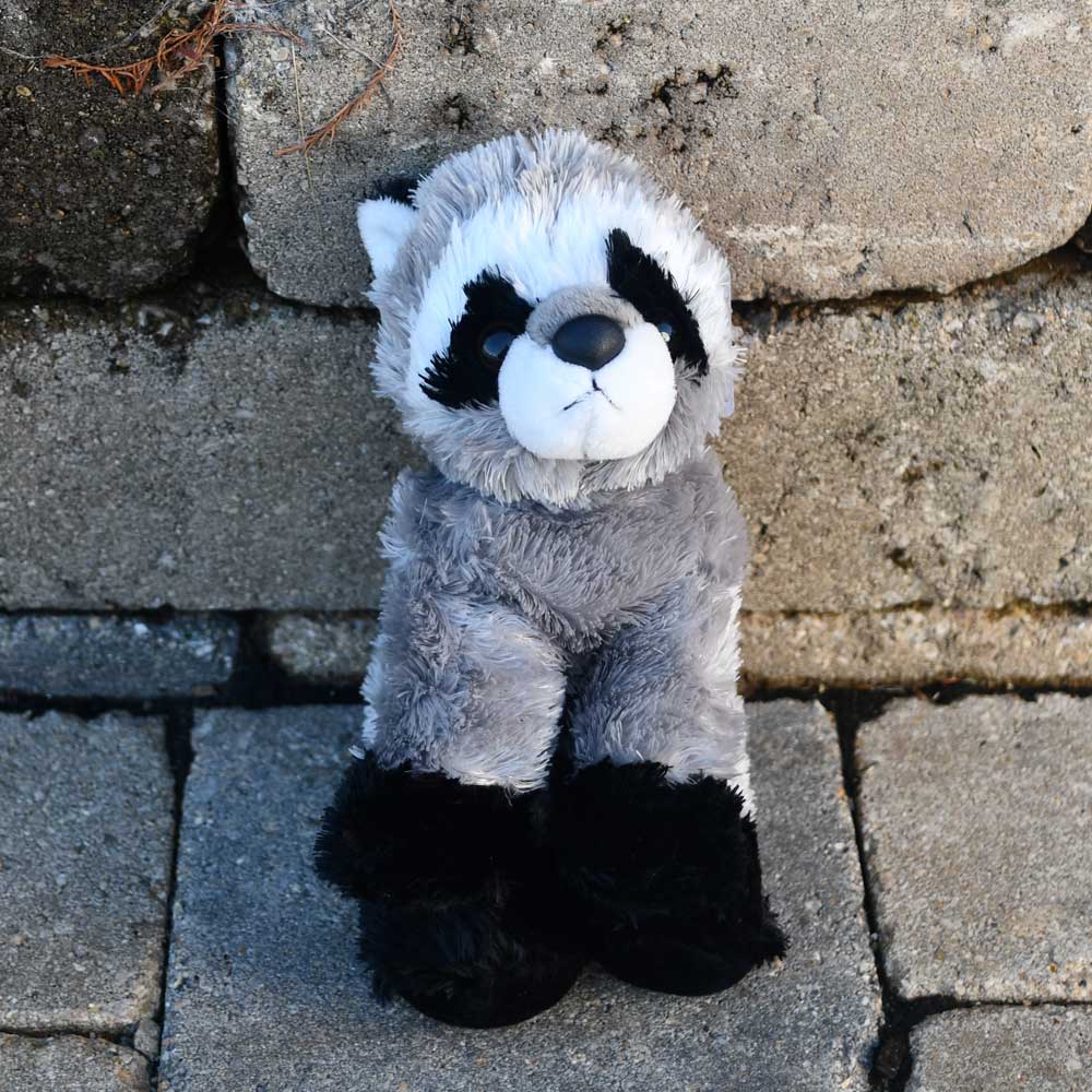 Little Rascal the Raccoon stuffed animal