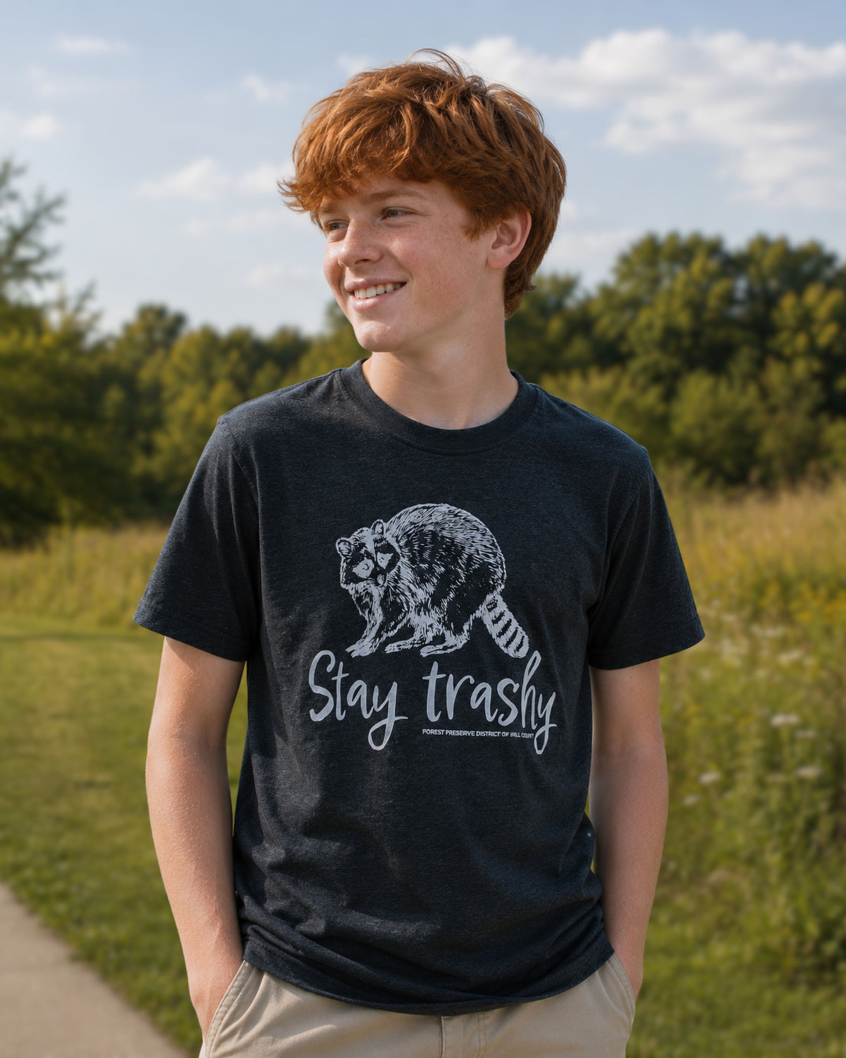 Stay trashy T-shirt (youth)