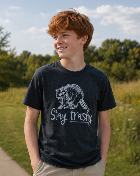 Stay trashy T-shirt (youth)