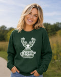Sleighin' Christmas sweatshirt (unisex)
