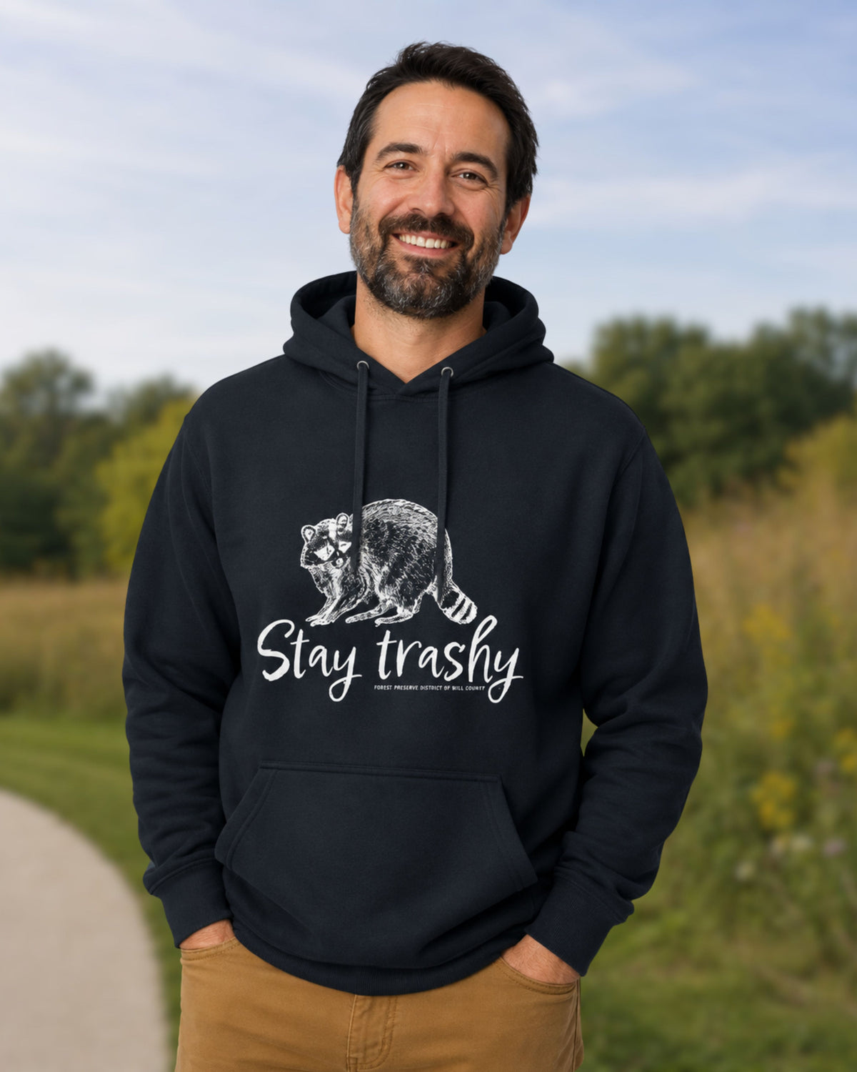 Stay trashy hoodie (unisex)