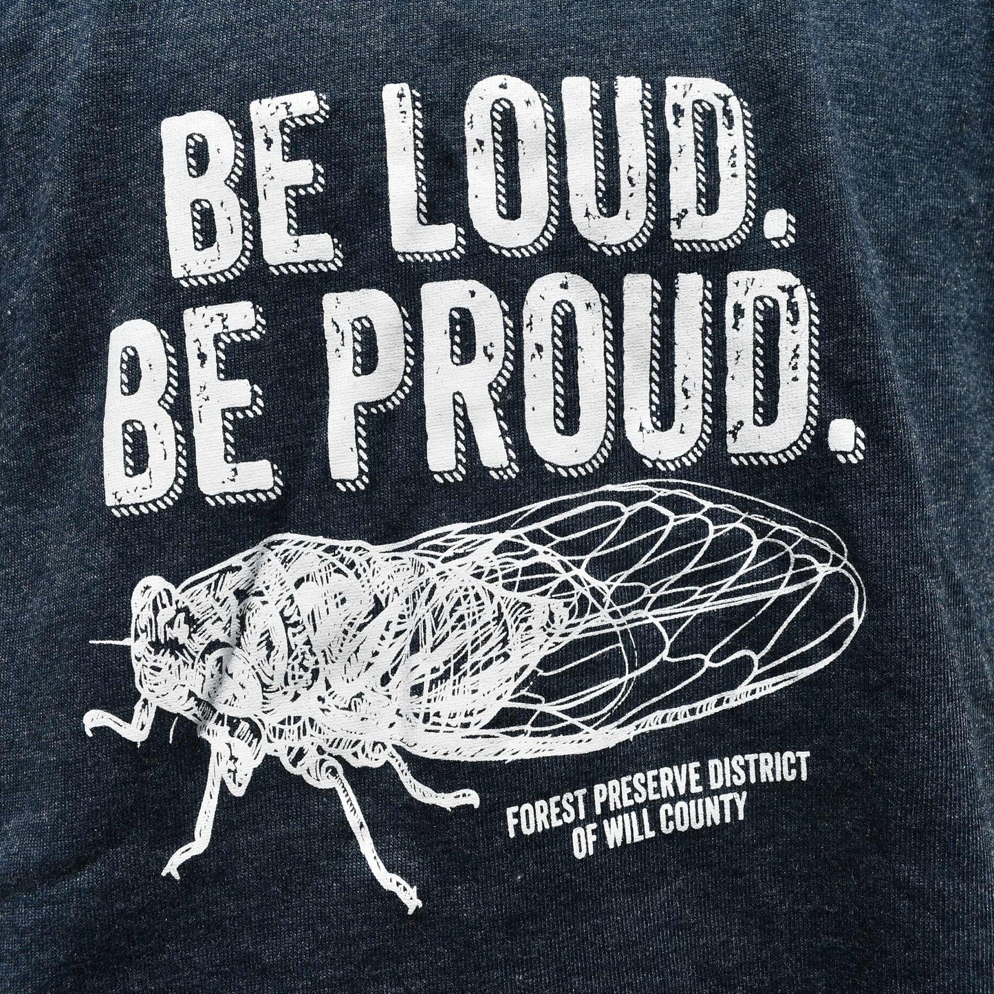 Be loud, be proud cicada T-shirt (youth)