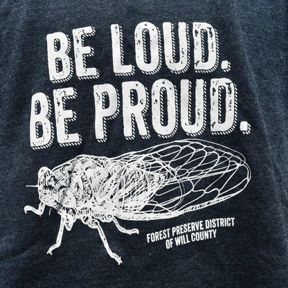 Be loud, be proud cicada T-shirt (youth)