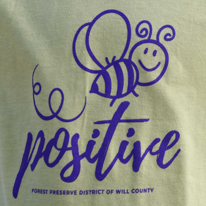 Bee positive T-shirt (toddler and youth)