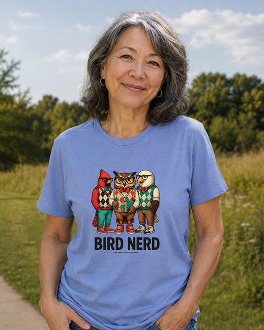 Bird nerd T-shirt (unisex)