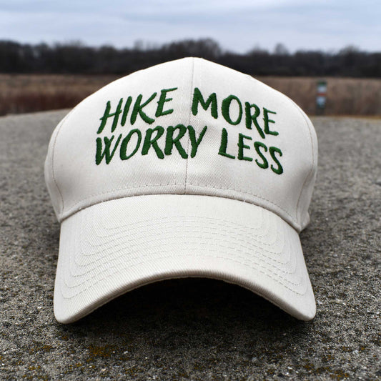 Hike more, worry less hat