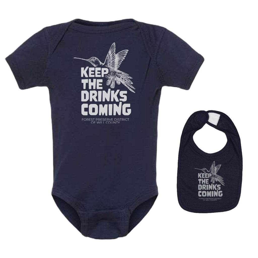 Keep the drinks coming onesie