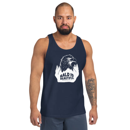 Bald is beautiful tank top