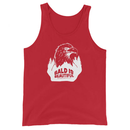 Bald is beautiful tank top