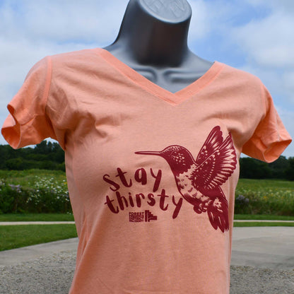 Stay thirsty T-shirt (women's)