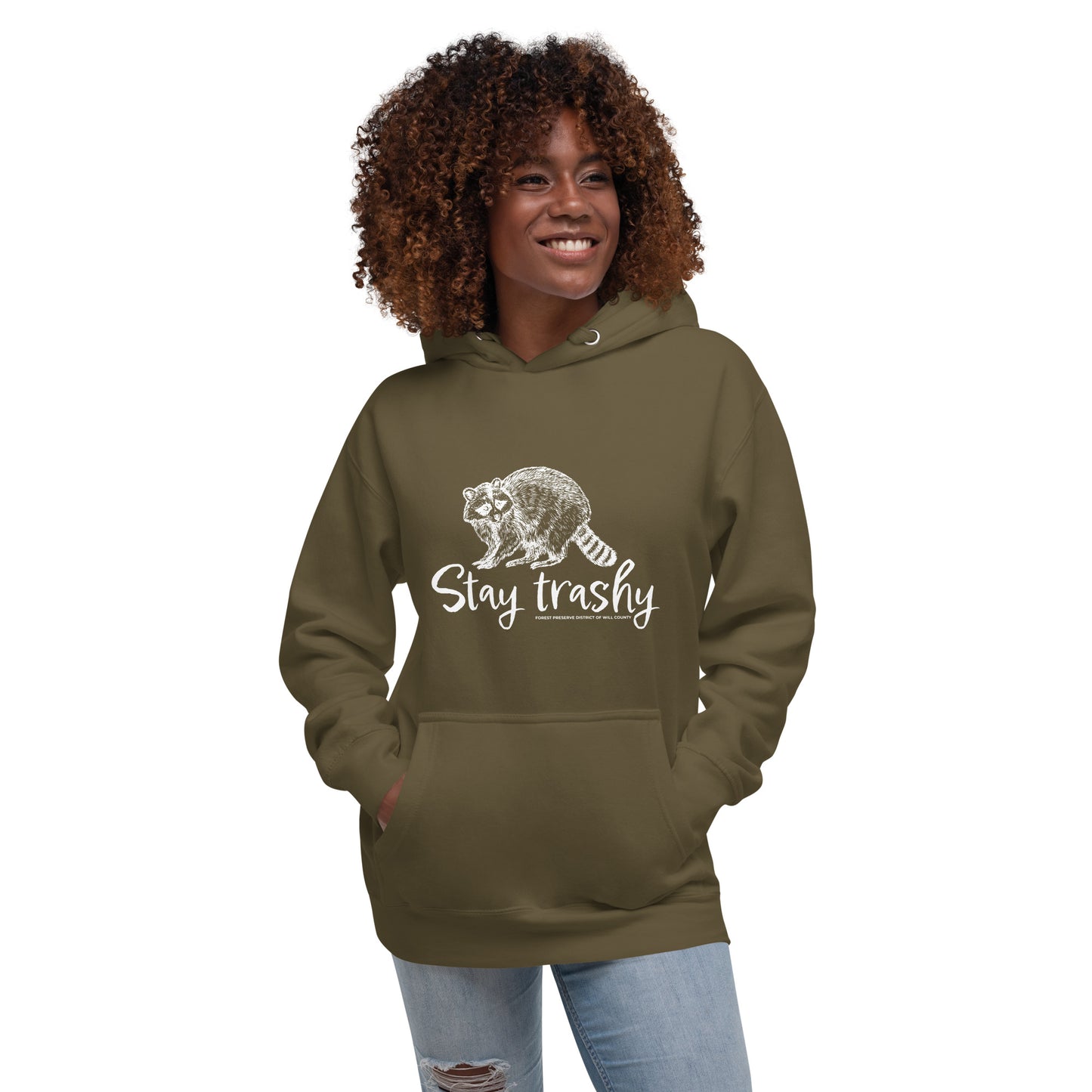 Stay trashy hoodie (unisex)