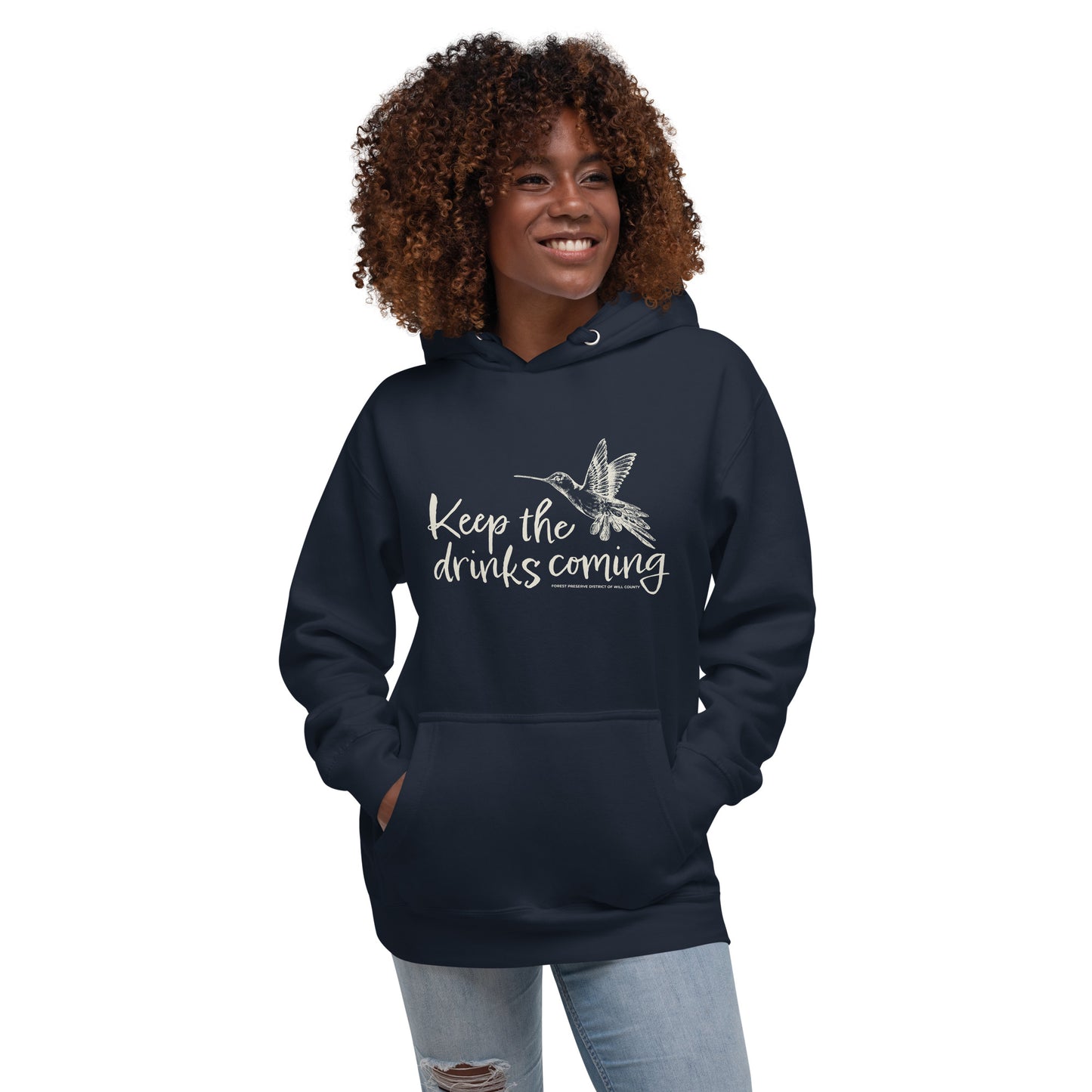 Keep the drinks coming hoodie (unisex)