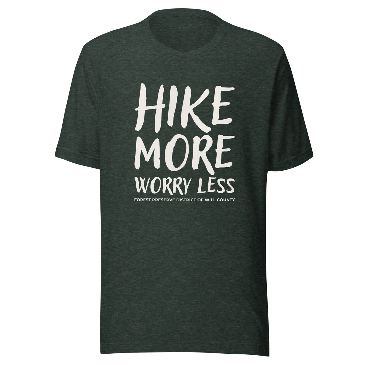 Hike more, worry less T-shirt (unisex)