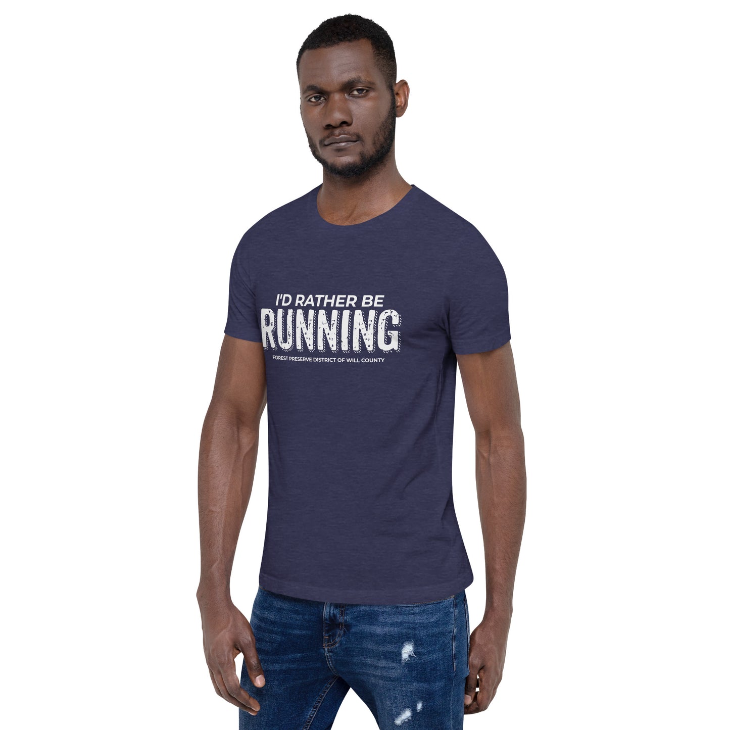 I'd rather be running T-shirt (unisex)