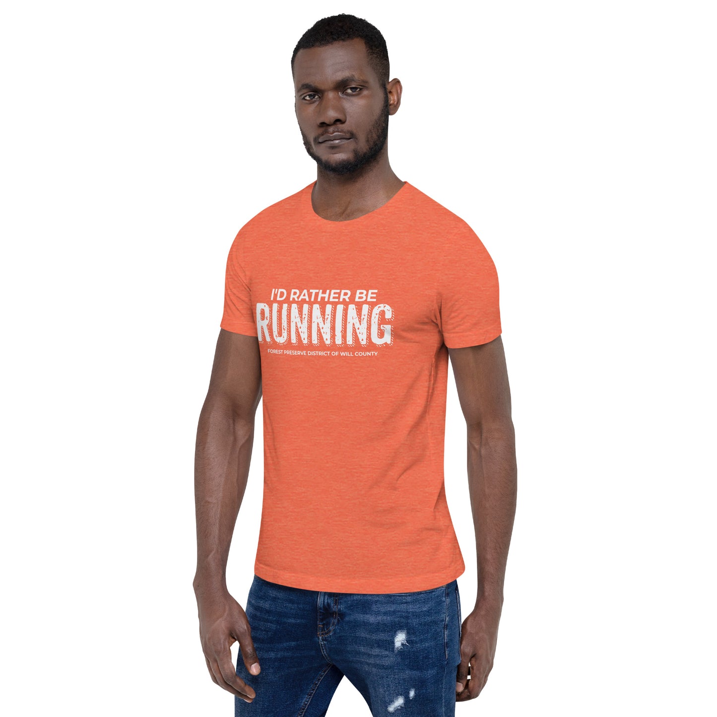 I'd rather be running T-shirt (unisex)