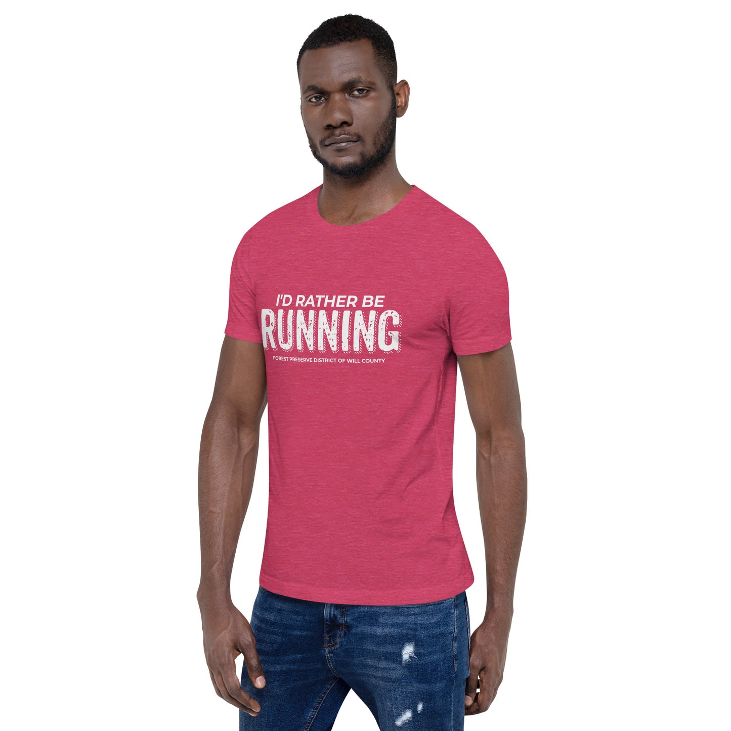 I'd rather be running T-shirt (unisex)