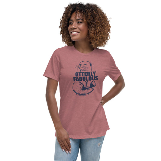 Otterly fabulous T-shirt (women's cut)