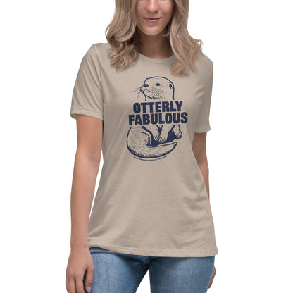 Otterly fabulous T-shirt (women's cut)